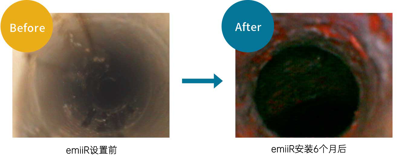 运行半年的开放式冷却塔